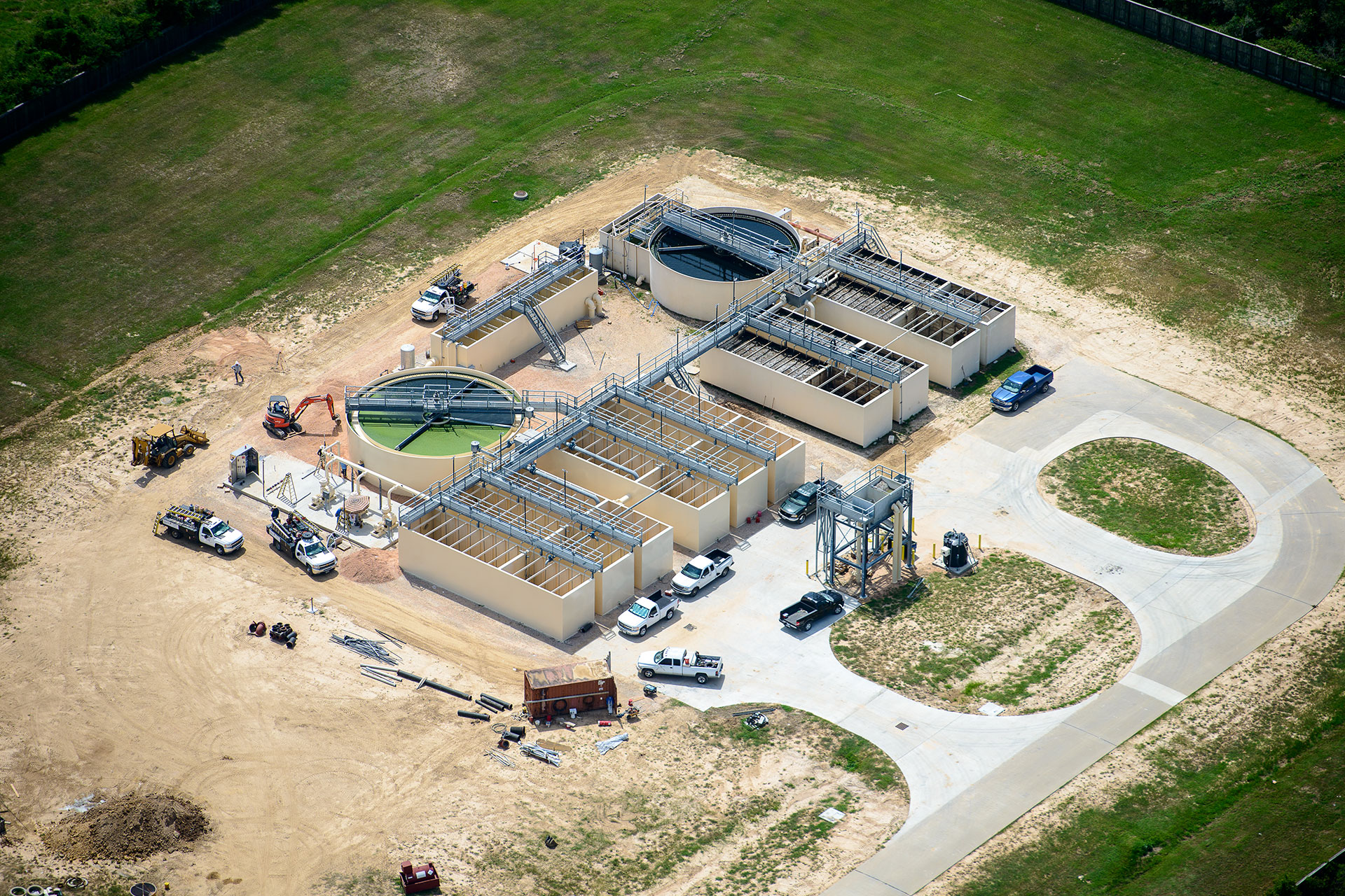 Rented Wastewater Treatment System