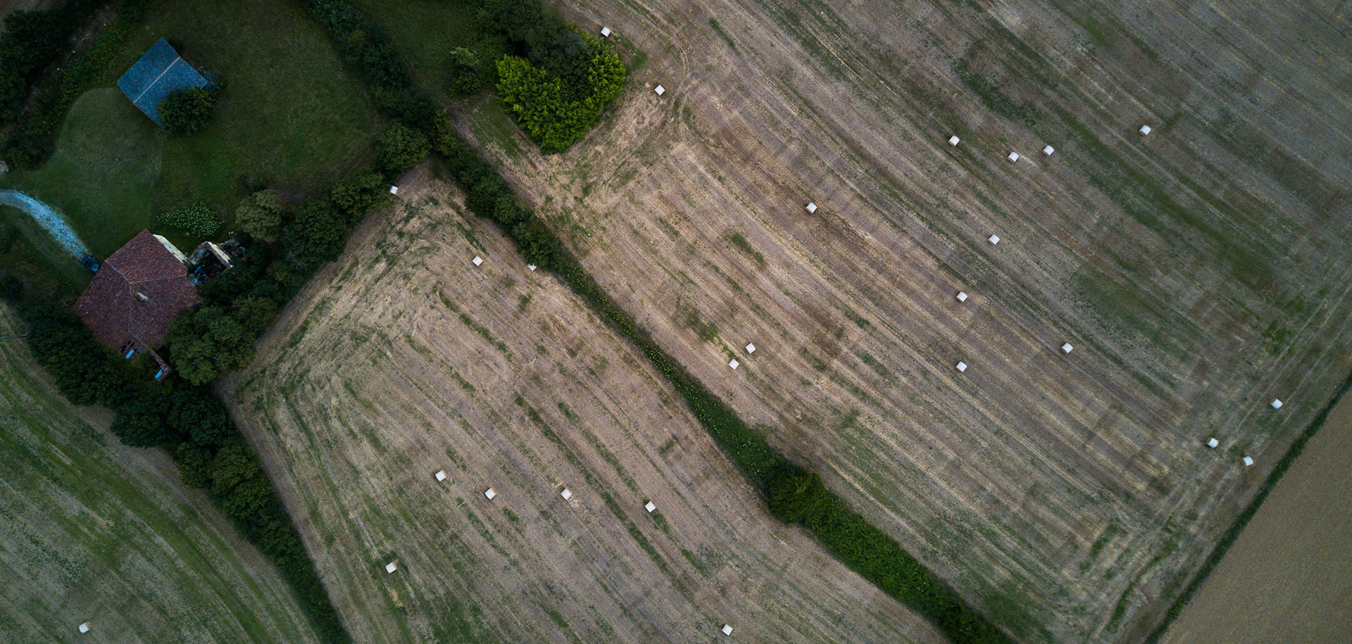 Aerial of Rural Area