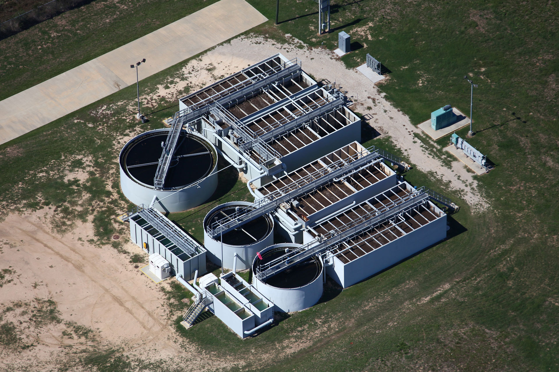 Houston Area Wastewater Treatment Plant